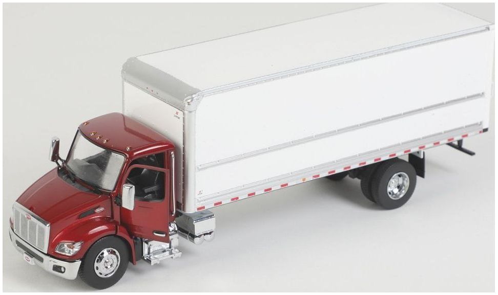 Peterbilt Model 536 w/Wabash Supreme 26ft Dry Cargo Van Body 1:32