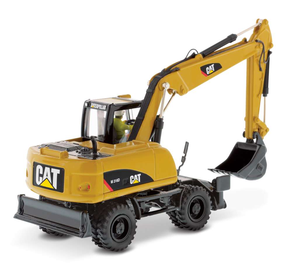 Cat M316D Wheeled Excavator 1:50 – diecast model