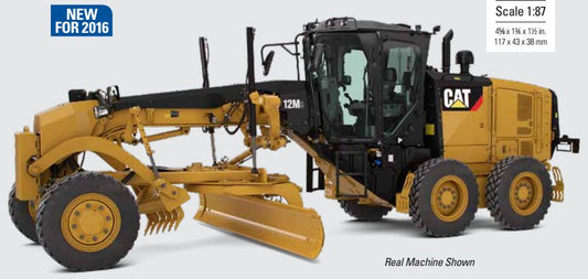 Cat 12M3 Motor Grader 1:87 Diecast Masters Model