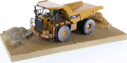 CAT 770 Off-Highway Dump Truck Weathered 1:50 – diecast model