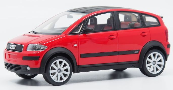 Available to Order – Audi A2 Color Storm 2003 Red 1:18 DNA Collectibles Model (DNA 000084)