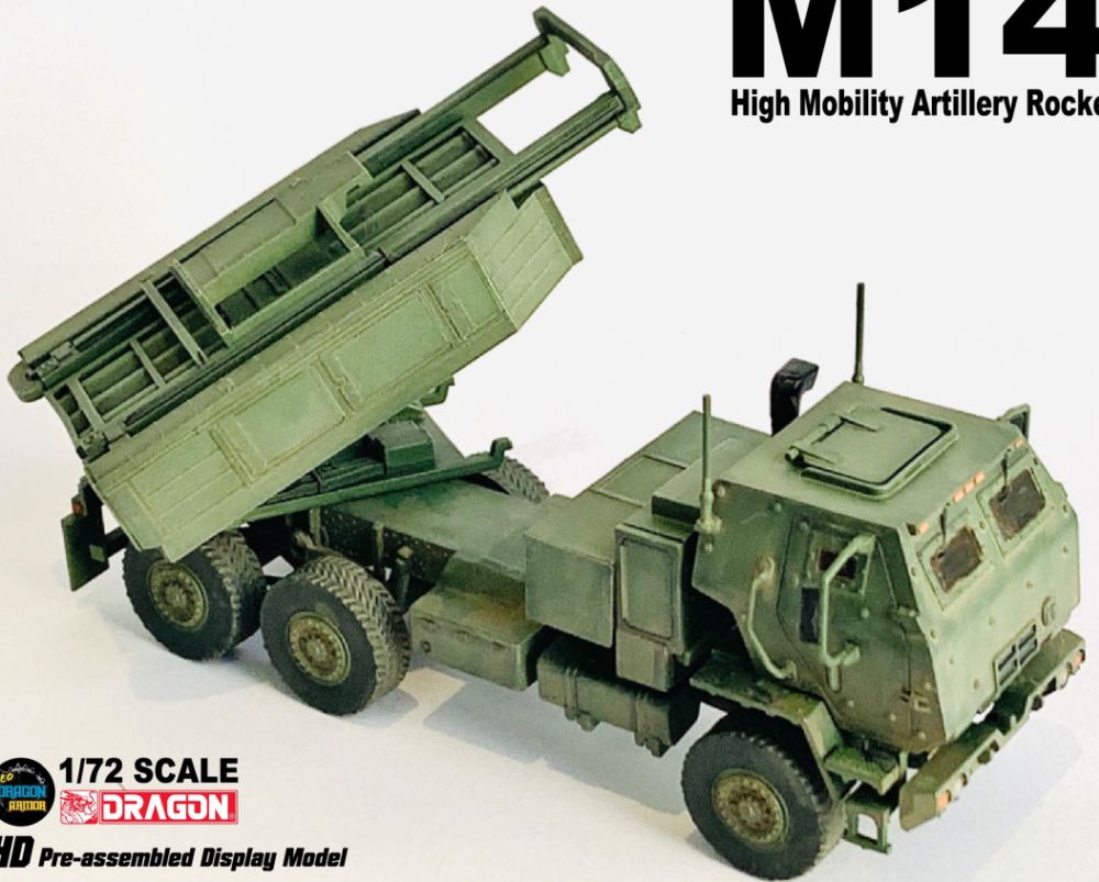 Available To Order – U.S. M142 High Mobility Artillery Rocket System 1:72 Dragon Armour Model (DR 63017)