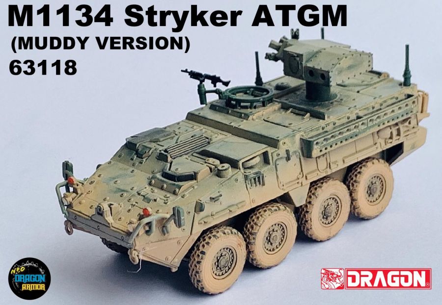 Available to Order – US M1134 Stryker ATGM Syria 2020 1:72 (DR 63118)