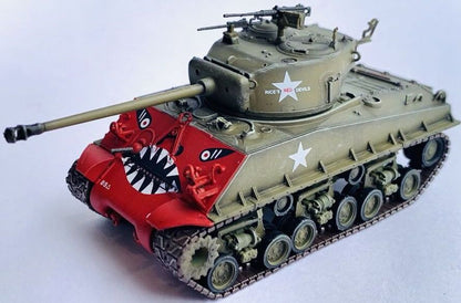 Available to Order – M4A3E8 Sherman 'Tiger Face' 89th Tank Battalion Han River Korea 1951 1:72 (DR 63139)