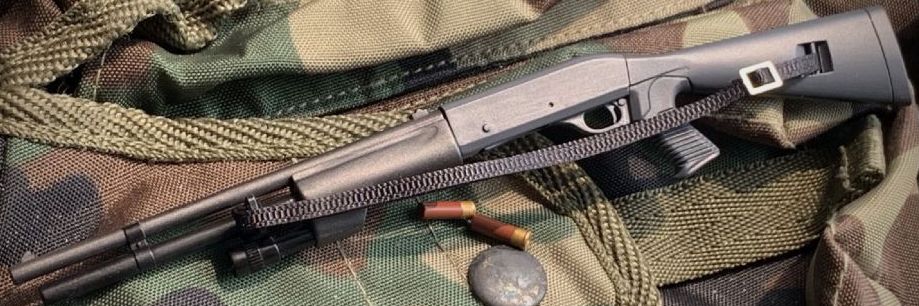 M870 Shotgun w/Flashlight 1:6 – diecast model