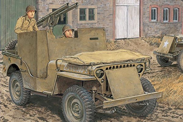 Available To Order – Armored 1:4 Ton 4X4 Truck 1:35 Dragon Model (DRA 6727)