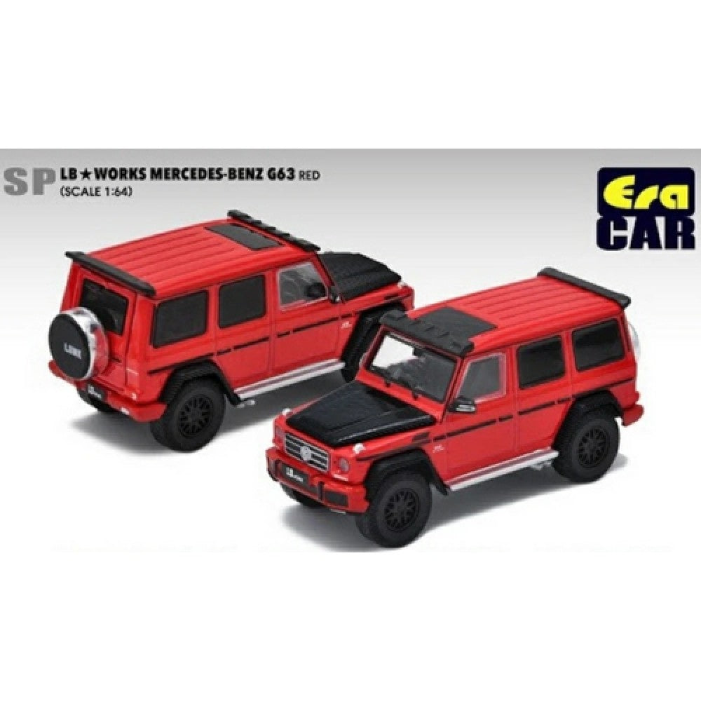 THIS ITEM IS AVAILABLE TO ORDER FROM OUR SUPPLIER - 1:64 ERA CAR ECMB204X4SP29 SP LB WORKS MERCEDES-BENZ G63 - RED