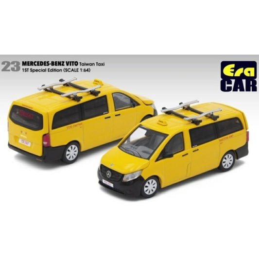 THIS ITEM IS AVAILABLE TO ORDER FROM OUR SUPPLIER - 1:64 ERA CAR ECMB20VITRN17 23 MERCEDES-BENZ VITO 1ST SPECIAL EDITION - TAIWAN TAXI