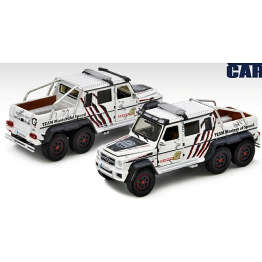 THIS ITEM IS AVAILABLE TO ORDER FROM OUR SUPPLIER - 1:64 ERA CAR ECMB216X6RN63 63 MERCEDES-BENZ G63 AMG 6X6 SAFETY CAR