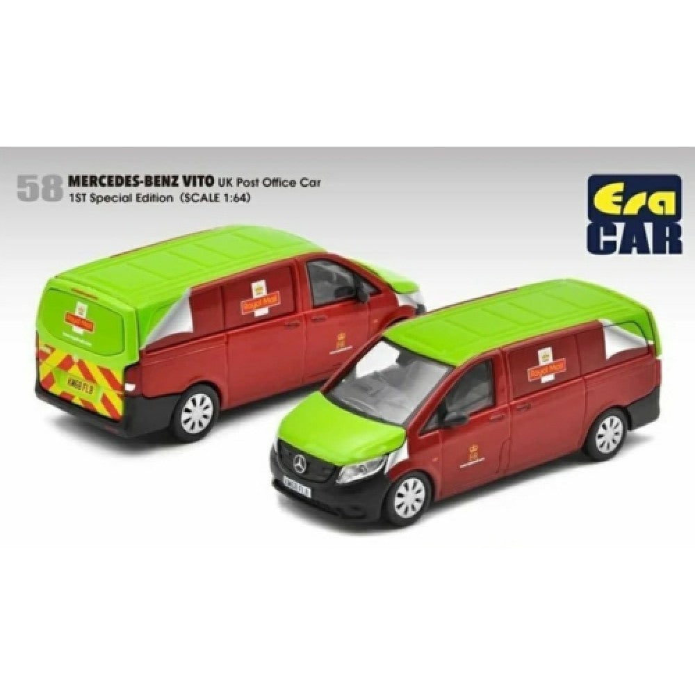 THIS ITEM IS AVAILABLE TO ORDER FROM OUR SUPPLIER - 1:64 ERA CAR ECMB21VITRN3701 58 MERCEDES-BENZ VITO UK POST OFFICE CAR 1ST SPECIAL EDITION