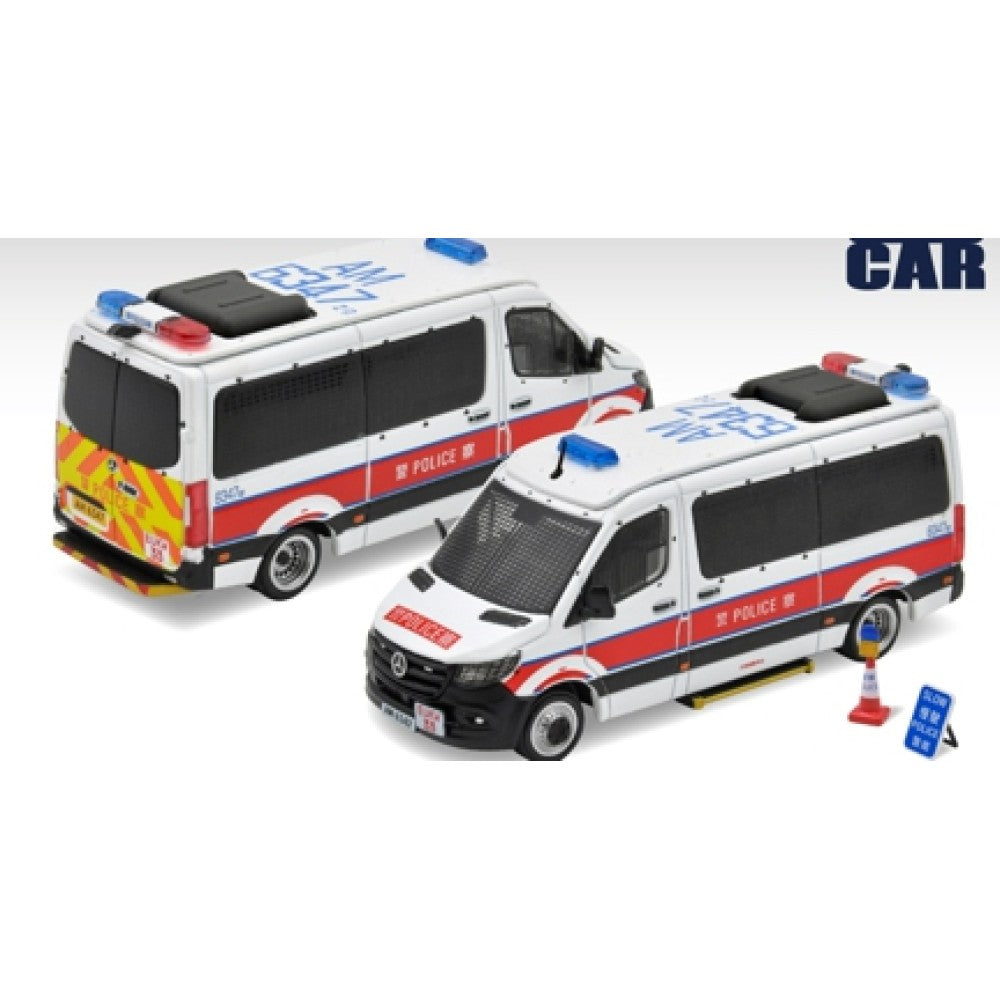 THIS ITEM IS AVAILABLE TO ORDER FROM OUR SUPPLIER - 1:64 ERA CAR ECMB22SPR3601 36 MERCEDES - BENZ SPRINTER HK POLICE CAR (AM 6347)