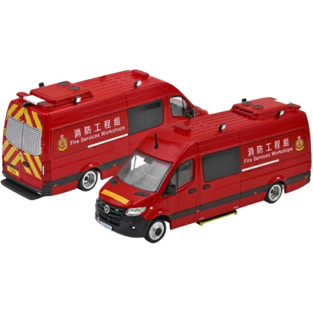 1:64 ERA CAR ECMB22SPR5101 51 MERCEDES - BENZ SPRINTER HK FIRE SERVICES CAR (WS)