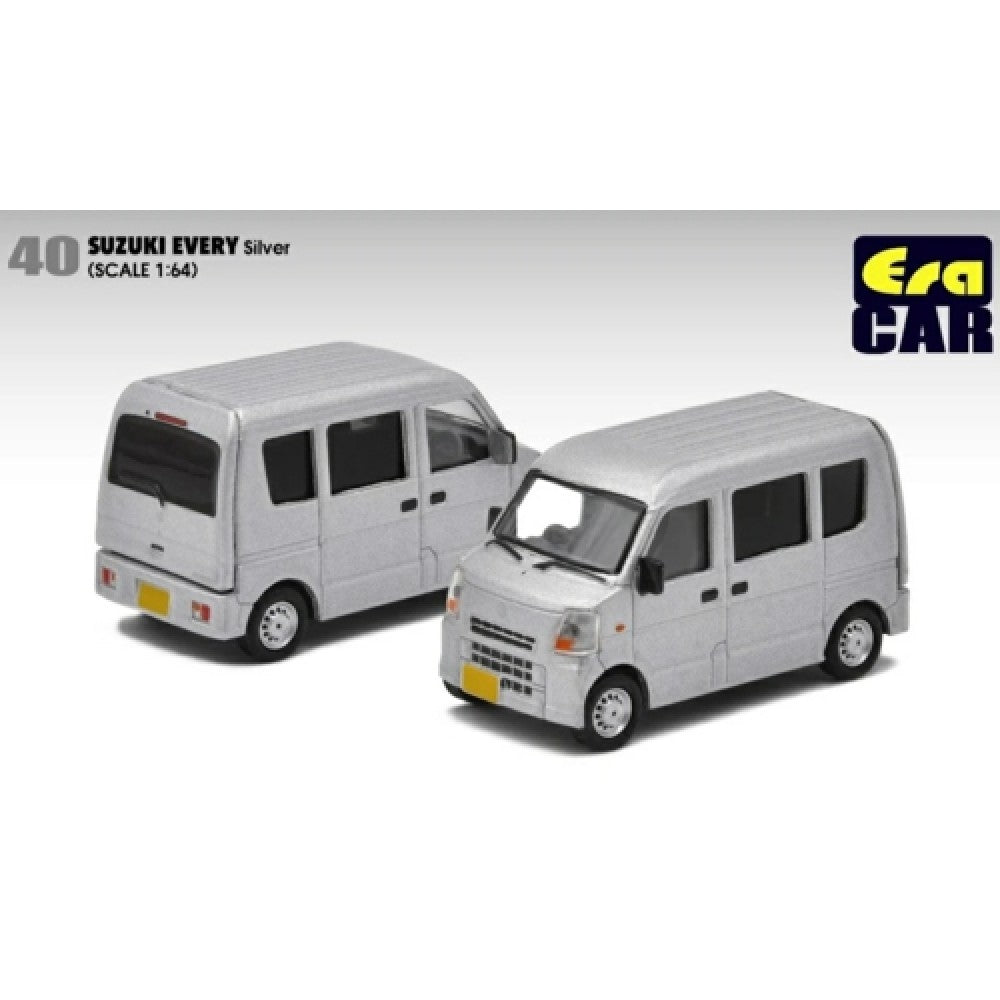 THIS ITEM IS AVAILABLE TO ORDER FROM OUR SUPPLIER - 1:64 ERA CAR ECSU19EVERN40 40 SUZUKI EVERY - SILVER