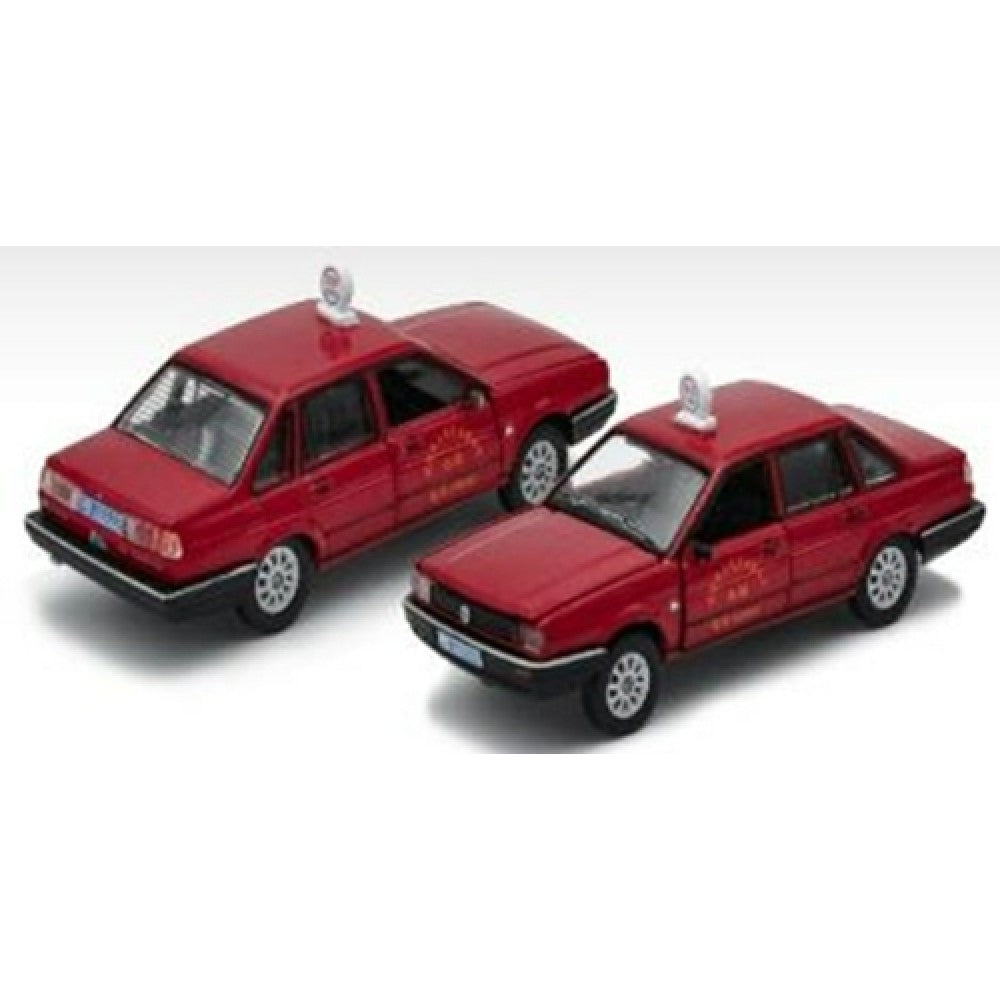 THIS ITEM IS AVAILABLE TO ORDER FROM OUR SUPPLIER - 1:64 ERA CAR ECVW20SARF14 14 VOLKSWAGEN SANTANA 1 ST SPECIAL EDITION - SHENZHEN TAXI