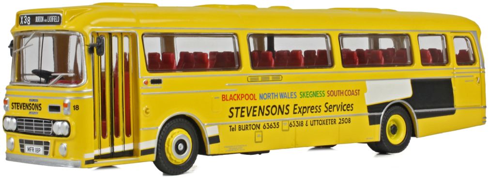 Alexander Y-Type Stevensons of Uttoxeter MFR18P Service X38 Burton 1:76 – diecast model