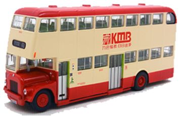 KMB Daimler D Rt. 63 Yau Oi (South) 1:76 – diecast model