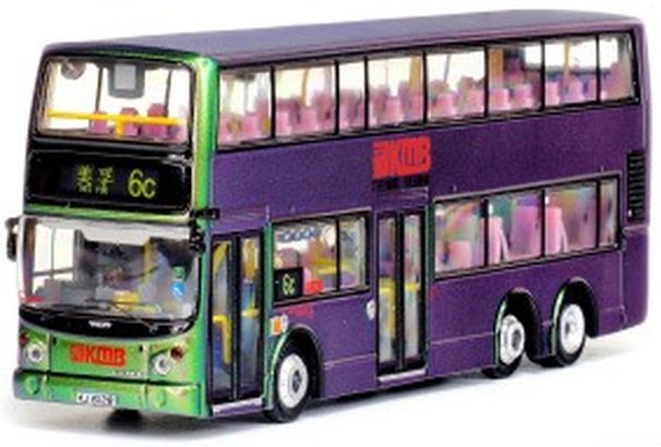 Available To Order – KMB Volvo Super Olympian 12m Green Bus Route #6C 1:76 (EIG KMB2020025)