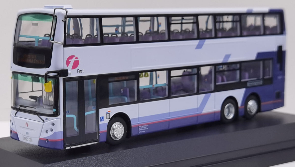Dennis Trident ENVIRO500 Euro IV 12.1M First Bus Aberdeen Rt.1 - Danestone 1:76 – diecast model