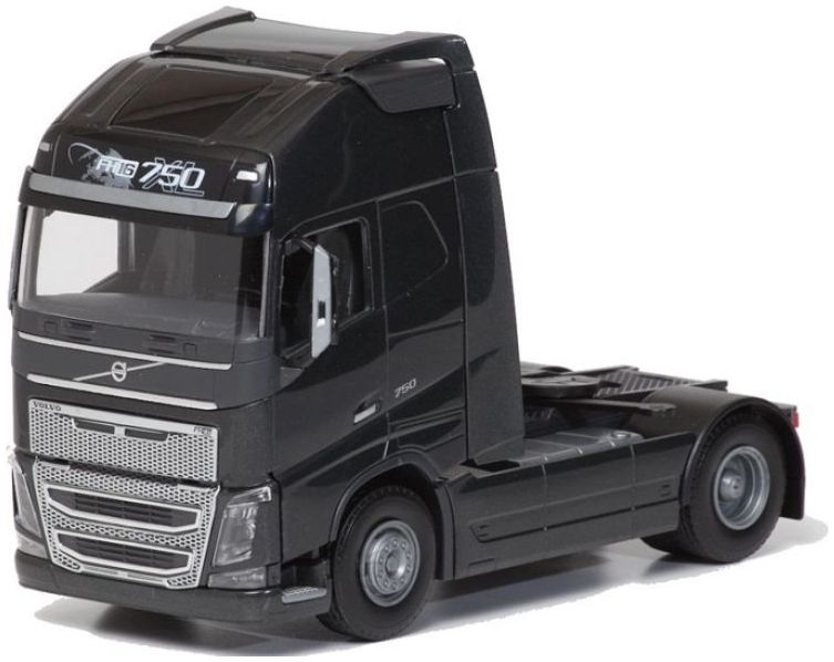 Volvo FH04 Globetrotter XL 4 x 2 Tractor Unit Black 1:25 Emek Model
