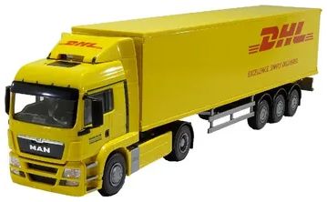 MAN TGS LX w/Box Trailer DHL 1:25 Emek Model