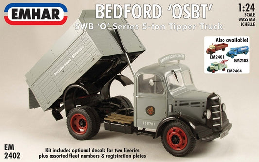 Bedford O Series SWB Tipper Truck 1:24 – diecast model
