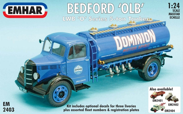 Bedford O Series LWB Tanker 1:24 – diecast model