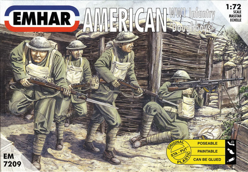 American WWI Infantry 'Doughboys' 1:72 – diecast model