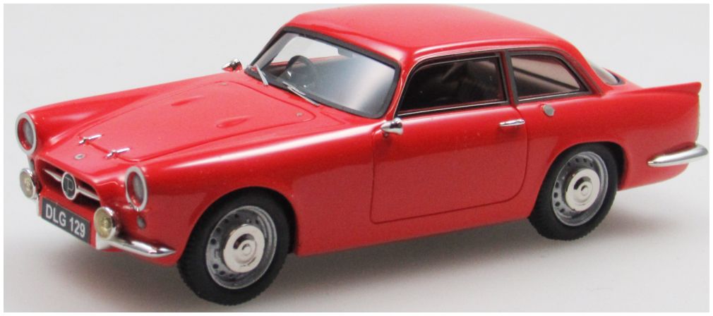 Available To Order – Peerless GT Coupe Red w/Disc Wheels 1958 1:43 Esval Model (ESV EMEU43007G)