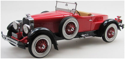 Stutz Black Hawk Speedster Top Down Red Black 1928 1:43 – diecast model
