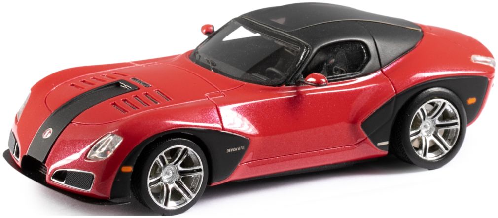 Available To Order – Devon GTX No Spoiler Red/Black 2010 1:43 (ESV EMUS43029E)