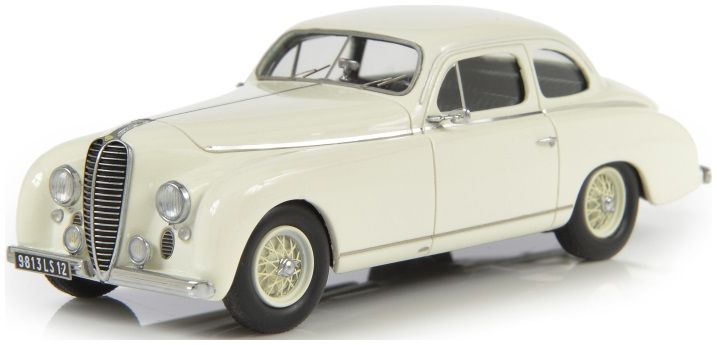 Delahaye 135M Coupe by Guillore White 1949-50 1:43 – diecast model