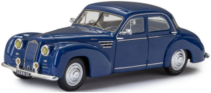Delage D6-3L Sedan by Autobineau Closed Roof Blue 1948-54 1:43 – diecast model