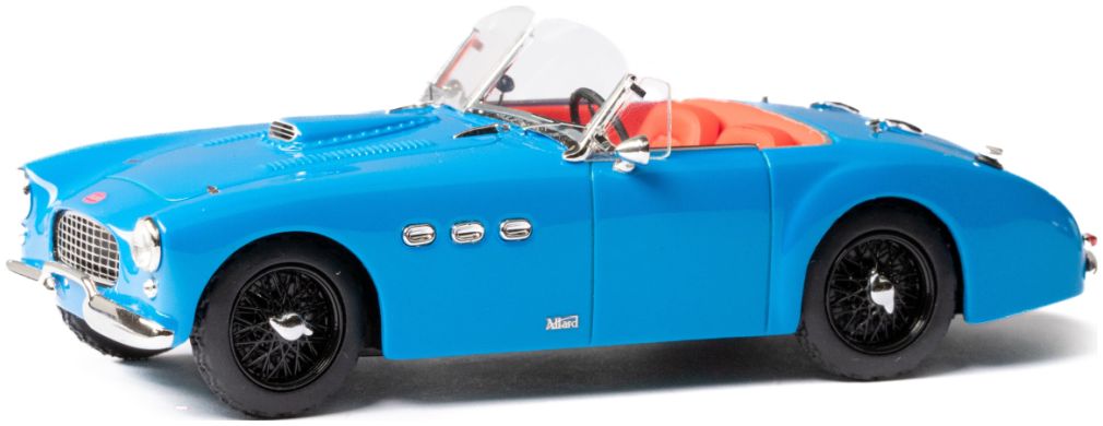 Allard K3 Roadster Top Down Blue 1953 1:43 – diecast model