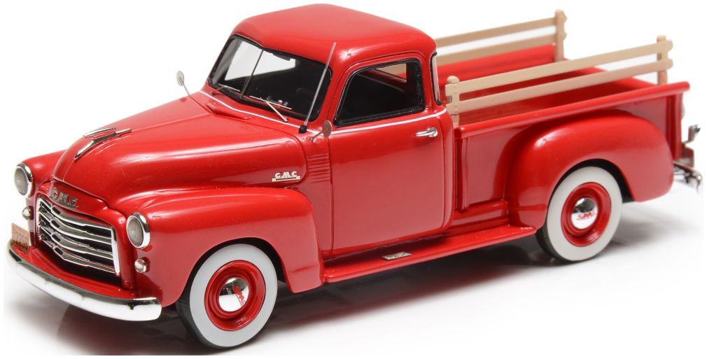 GMC Serie 100 5-Window Pickup Red 1951 1:43 – diecast model
