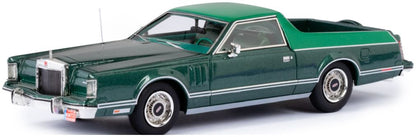 Available To Order – Lincoln Continental Mark V Coloma Pickup by Caribou Motor Co.Two-Tone Green 1977 1:43 Esval Model (ESV US43012C)