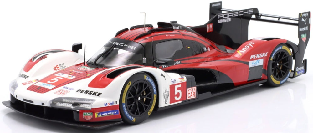 Porsche 963 No.5 6th 24h Le Mans 2025 Porsche Penske Motorsport 1:18 IXO Model (IXLEGT963LM016) – ETA. February/March 2027