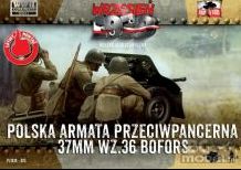 Available to Order – 37mm wz.36 Bofors Polish Anti-Tank Gun 1:72 (FTF 025)