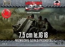 Available to Order – 7.5cm LeIG German Infantry Cannon w/crew 1:72 (FTF 031)
