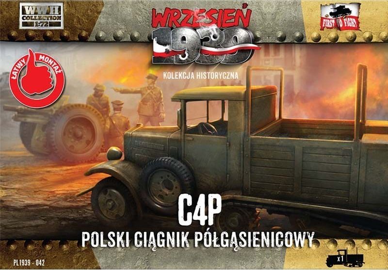 Available to Order – C4P Polish Artillery Tractor 1:72 (FTF 042)