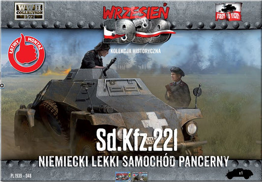 Available to Order – Sd.Kfz. 221 German Light Armoured Car 1:72 (FTF 048)