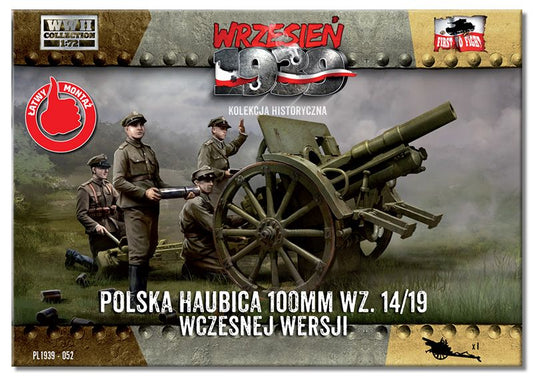 Available to Order – POLISH 14/19 Howitzer 100mm 1939 1:72 (FTF 052)