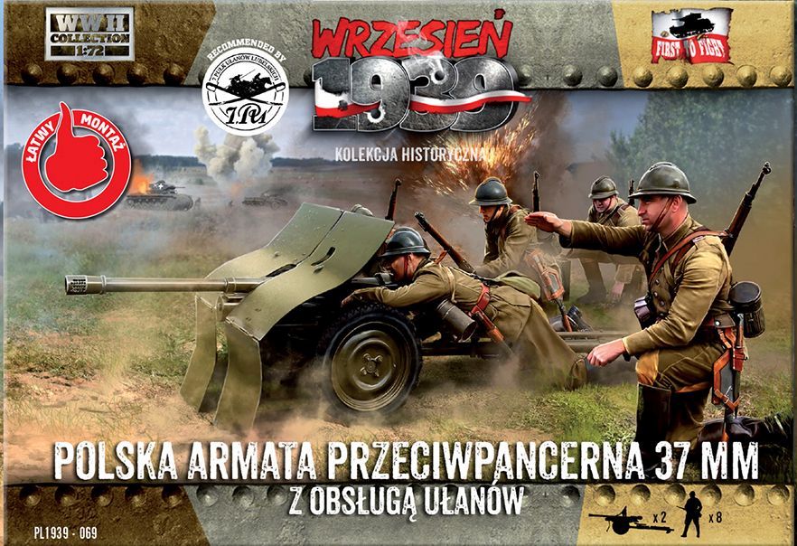 Available to Order – Polish anti-tank gun Bofors 37mm 1:72 (FTF 069)