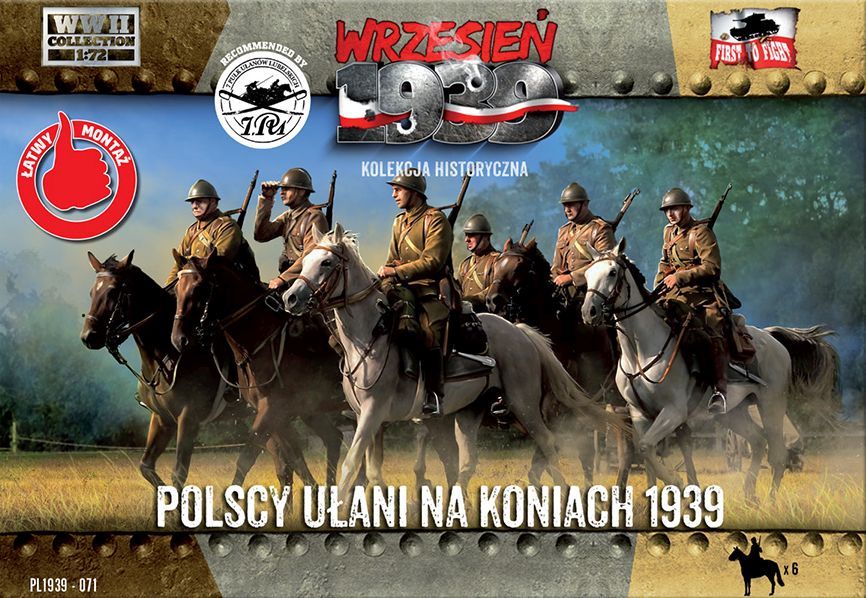 Available to Order – 1:72 WW2  Polish Cavalry Kawalaria 1:72 (FTF 071)