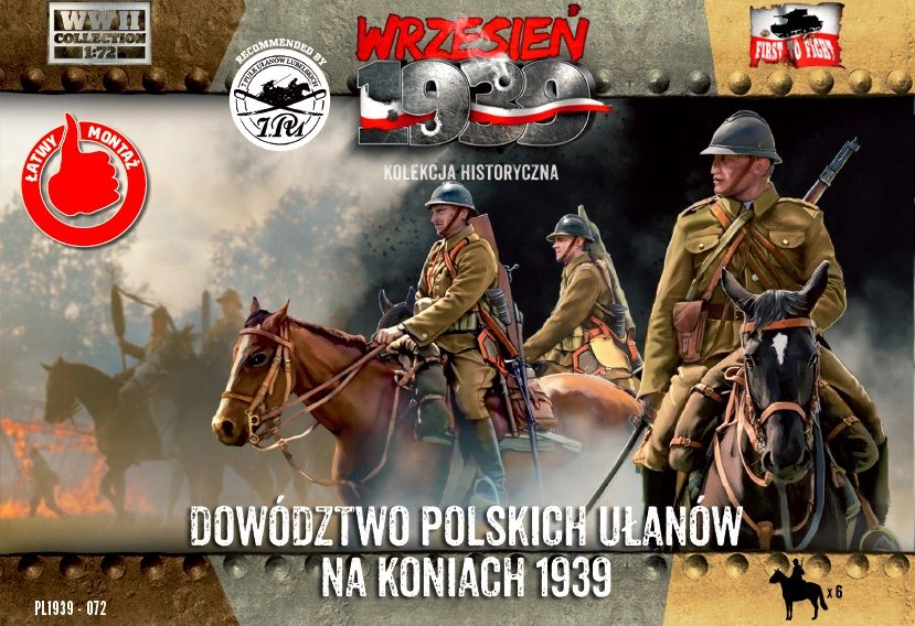 Available to Order – Uhlans command on horse 1:72 (FTF 072)