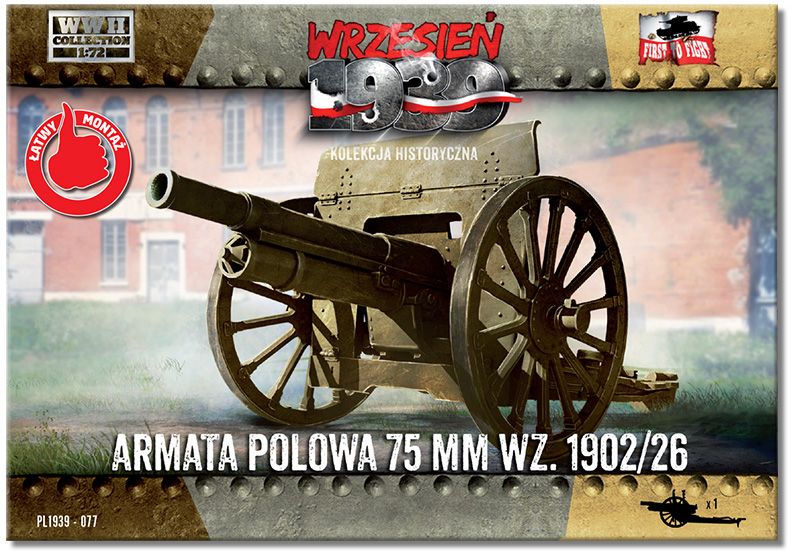 Available to Order – 75mm wz. 1902/26 1:72 (FTF 077)