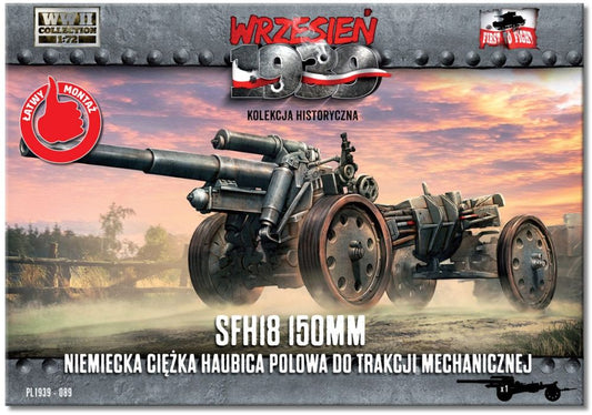 Available to Order – 15 cm sFH 18 German heavy howitzer for mechanical traction 1:72 (FTF 089)