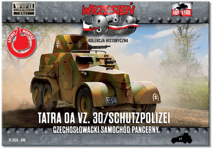 Available to Order – Czechoslovak armored car Tatra OA vz. 30/Schutzpolizei 1:72 (FTF 090)