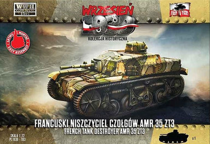Available to Order – French Tank Destroyer AMR35 ZT3 1:72 (FTF 103)