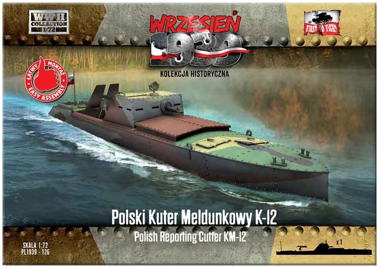 Available to Order – Polish Reporting Cutter KM-12 1:72 (FTF 126)