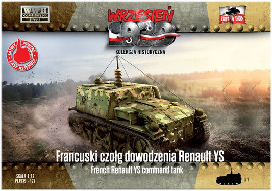 Available to Order – French Renault YS Command Tank 1:72 (FTF 127)
